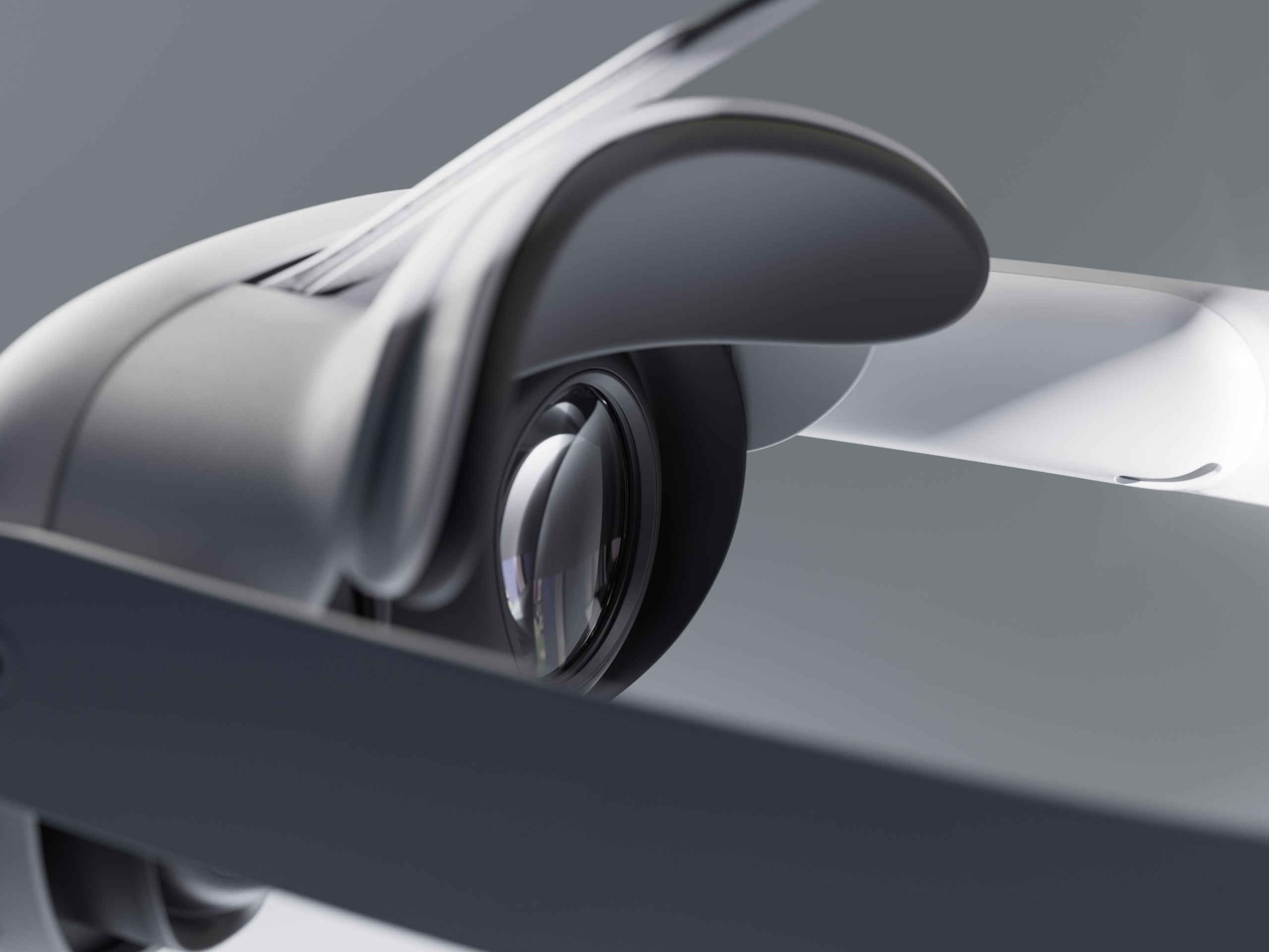 OVERAY TUNE open-face VR strap for Meta Quest 3, designed to improve peripheral vision and deliver comfortable, high-quality fit.